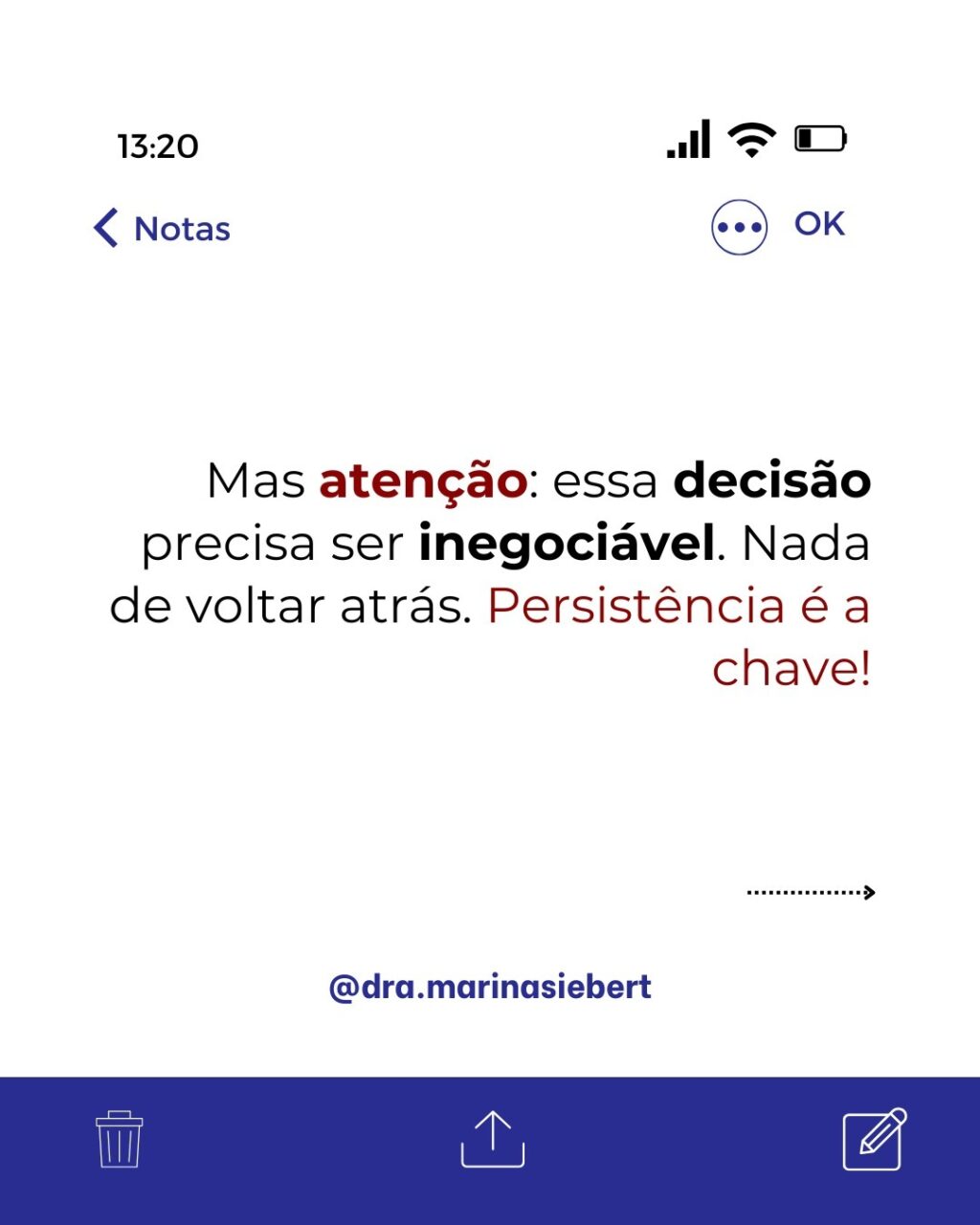 Instagram post from dra.marinasiebert. This post is in position 5.